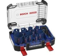 BOSCH Jeu de trous EXPERT Multi Material Power Change Plus, 20 ; 22 ; 25 ; 32 ; 35 ; 40 ; 44 ; 51 ; 60 ; 64 ; 76 x 60 mm, 14 pièces 2608901908