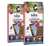 BOSCH Junior - agneau et riz - jeunes chiens et chiots de 2 à 12 mois - 30 kg (2 x 15 kg)