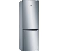 Bosch Serie 2 KGN33NLEB réfrigérateur-congélateur Pose libre 282 L E Acier inoxydable