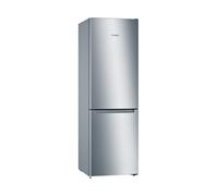 Bosch Serie 2 KGN33NLEB réfrigérateur-congélateur Pose libre 282 L E Acier inoxydable