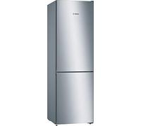 Bosch Serie 4 KGN36VLED réfrigérateur-congélateur Pose libre 326 L E Acier inoxydable