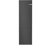 Bosch KGN392XCF, Série 4, réfrigérateur combiné pose-libre, 203 x 60 cm, Acier brossé noir anti-traces