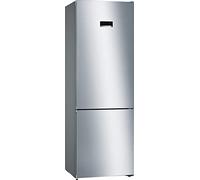Bosch Serie 4 KGN49XLEA réfrigérateur-congélateur Pose libre 438 L E Acier inoxydable
