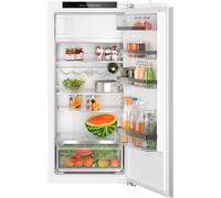 Bosch KIL42ADD1 Einbaukühlschrank mit Gefrierfach, Nischenhöhe 122 cm, 187 L, Festtürtechnik, Schnellkühlen, LED Beleuchtung, VitaFresh