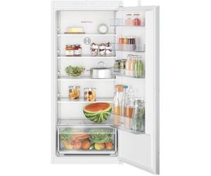 Bosch KIR41NSE0 Série 2 - Réfrigérateur, encastrable, CoolAirflow | 122,1 x 54,1 cm, 204 L, Home Connect, éclairage LED, Fonction Super réfrigération, Noise Class B (30-35 dB)