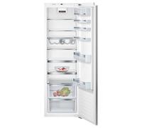 Bosch KIR81AFE0 Serie 6 Réfrigérateur encastrable, 177,5 x 56 cm, 319 L, charnière plate, fabriqué en Allemagne, VitaFresh plus 2 x fraîcheur plus longue, éclairage LED uniforme