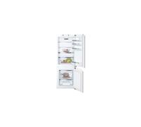 Bosch KIS77ADD0 série 6 - Réfrigérateur encastrable avec congélateur - Niche de 158 x 56 cm - Réfrigérateur de 164 l + congélateur de 61 l - Charnière plate - VitaFresh plus 2 fois plus de fraîcheur -