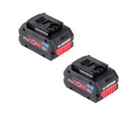 Bosch Kit 2x ProCORE 18 V 8,0 Ah Professional Batterie à insertion Li-Ion ( 1600A016GK )