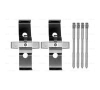 BOSCH Kit D'Accessoires Plaquette pour VW Touareg 7P5 3.0 V6 Tdi 4.2