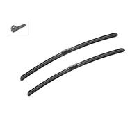 BOSCH Balai d'essuie-glace Aerotwin Spoiler A938S 3397118938 | Compatible avec: MERCEDES-BENZ C-CLASS, C-CLASS Coupe, C-CLASS T-Model, CLS, CLS Shooting Brake, E-CLASS, E-CLASS Cabriolet