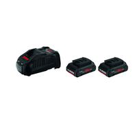 Bosch Kit de démarrage 2× PC18V4.0 + GAL1880CV 1600A016GF
