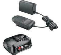 Bosch Kit de démarrage Batterie et Chargeur 18V (1x Batterie 2,5 Ah ; Chargeur AL 18V-CV dans Un Emballage Carton)