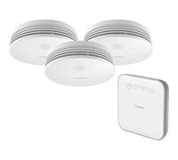 Bosch Kit de démarrage Smart Home avec 3 détecteurs de fumée, Bundle