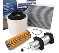 BOSCH Kit De Filtre D'Inspection Pour AUDI A4 B8 A5 8T3 8TA 8F7 2.7 3.0 TDI