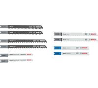 BOSCH Kit de lames de scie sauteuse Wood and Metal, 10 pieces 2607012074