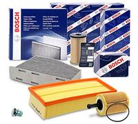 BOSCH Kit d'inspection Jeu de filtres SET B 10490966 | Compatible avec: AUDI A3, A3 Cabriolet, A3 Sportback, TT, TT Roadster, SEAT ALTEA, ALTEA XL, LEON, TOLEDO III