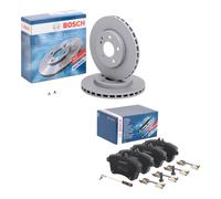 Bosch Kit Frein Avant Pour Mercedes B (W169-W245) Disques + Plaquettes