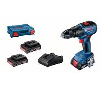 Bosch Kit professionnel : GSB 18V-50 + 3× GBA 2,0Ah + GAL 18V-20 dans L-Case 06019H5121