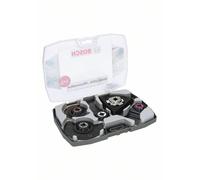 BOSCH Kit RB Starlock pour rénovations AIZ 32 APB; AVZ93G; Papier abrasif Expert pour bois ACZ 85 EC; ACZ70 RT5 ; ATZ 52 SC 2608664624