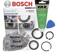 Bosch Kit d'entretien Gen4 pour bague de protection de roulement bdu4xx/bdu37yy avec graisse Blanc