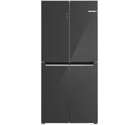 Bosch KMC85LEEA Série 4 Réfrigérateur porte française 189,5 x 85,5 cm Réfrigérateur 324 l + congélateur 223 l NoFrost, Vita Fresh XXL tiroir pour une fraîcheur plus longue, étagères en verre de