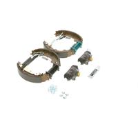 Bosch KS512 Kit Super Pro - Kit de frein à tambours arrière - 1 jeu complet prémonté, 2 cylindres de roue, 4 mâchoires de frein