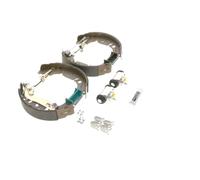 Bosch KS655 Kit Super Pro - Kit de frein à tambours arrière - 1 jeu complet prémonté, 2 cylindres de roue, 4 mâchoires de frein