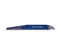Bosch Professional 3x Lames de scie sabre Expert `Tough Wood` S 1142 KHM (pour Bois traité sous pression, Bois de chantier, Longueur 225 mm, Accessoires Scie sabre)