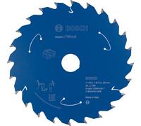 Bosch 1x Kreissägeblatt Expert for Wood (Holz, Sägeblatt Ø 140 x 20 x 1,8 mm, 24 Zähne, Professional Zubehör Akku Handkreissäge)