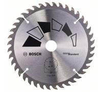 Bosch Accessories Standard 2609256811 Lame de scie circulaire au carbure 160 x 20 mm Nombre de dents: 40 1 pc(s)