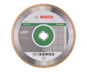 Bosch Lame de scie diamant Bosch Standard pour céramique 230 x 25,40 x 1,6 x 7 mm Quantité:1