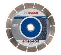 Bosch Lame de scie diamant Bosch Standard pour pierre, 180 x 22,23 x 2 x 10 mm Quantité:10