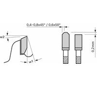 BOSCH Lame de scie Expert pour stratifié haute pression 165 x 20 x 2,6 mm, 48 2608644133