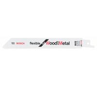 BOSCH Lame de scie pour scie à queue S 922 VF flexible pour bois et métal (2 pièces) 2608656040