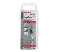 BOSCH Lame de scie pour scie alternative T 101 D Clean for Wood (100 pièces) 2608637877