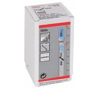 BOSCH Lame de scie pour scie alternative T 118 B Basic for Metal (100 pièces) 2608631965