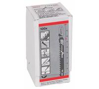 BOSCH Lame de scie pour scie alternative T 144 DP Précision pour le bois (100 pièces) 2608633A42