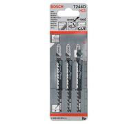 Lame de scie sauteuse T244D x3 BOSCH 2608630879