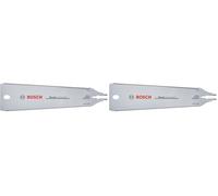 Bosch Lame de scie Ryoba 250 mm (lame rechange pr Bosch Scie japonaise. Ryoba 250 mm ; pr bois/plast; coupes précises ; dents doubles 7-10 TPI/17 TPI, 3 PT ; acier SK5) (Lot de 2)