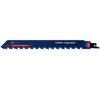 Bosch Professional 1x Lame de scie sabre Expert `Hollow Brick` S 1543 HM (pour Bloc de construction, Longueur 240 mm, Accessoires Scie sabre), Bleu