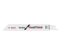 Bosch Lame de scie sabre S 922 HF, flexible pour bois et métal, 1 pièce