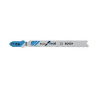 Bosch Lame de scie sauteuse Bosch T 118 A, Basic pour métal Quantité:100