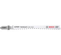 BOSCH Lame de scie sauteuse EXPERT 'Hardwood 2-side clean' T 308 BFP, 25 pces 2608901181