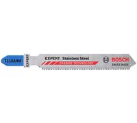 BOSCH Lame de scie sauteuse EXPERT 'Stainless Steel' T 118 AHM, 2 pieces 2608901709
