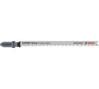 BOSCH Lame de scie sauteuse EXPERT Wood 2-side clean T308BOP, 25 pieces 2608902486