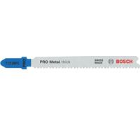 Bosch Lame de scie sauteuse T121BFC PRO Metal thick – 92 mm pour tôles en acier – 25 pièces