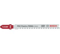 BOSCH Lame de scie sauteuse PRO Plastics PMMA clean T102BF, 92 mm, 2 pieces 2608655102