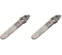 Bosch Lame de scie Wood Speed 50 (avec technologie NanoBlade pour EasyCut 12, 50, AdvancedCut 18 et AdvancedCut 50) (Lot de 2)