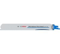 Bosch Lame de scie sabre PRO S1137BEF – métal moyen-épais, précise – 1,1×25×225 mm – 2 pièces