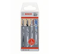 Bosch Lames pour scie sauteuse, Wood and Metal, 15-pce - 2607011437